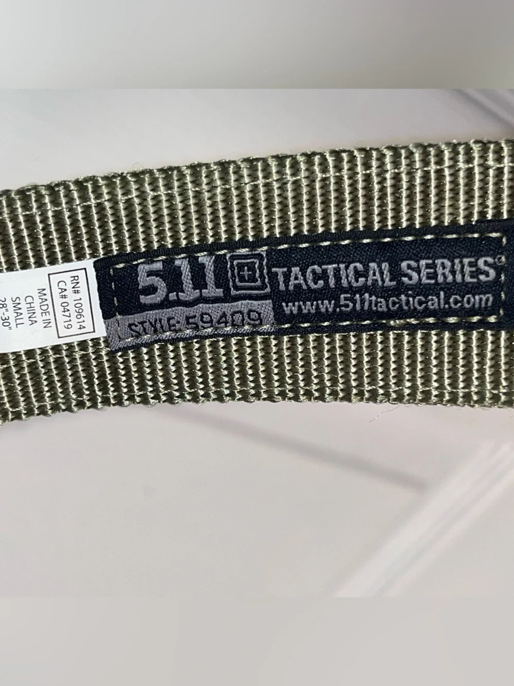 Men’s Small 5.11 Tactical Belt Velcro Trainer